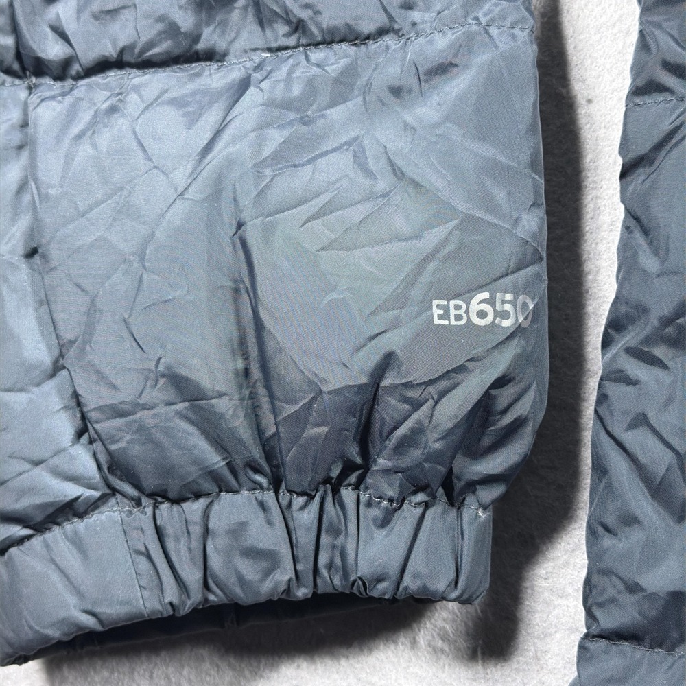 Eddie Bauer Jacket Mens 2XL Gray Hooded Down EB650 Puffer Outdoor Coat - Picture 2 of 9